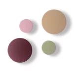 Remember Crochets muraux (set de 4) Fuchsia