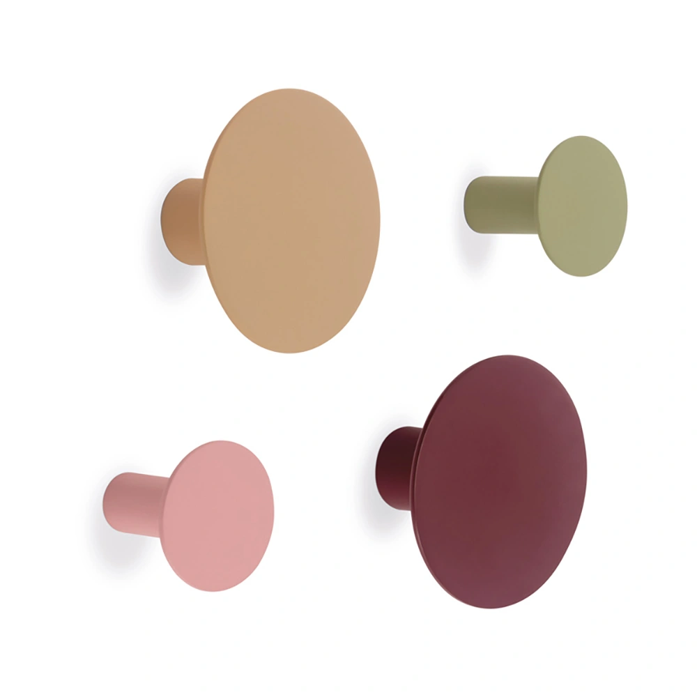 Remember Crochets muraux (set de 4) Fuchsia