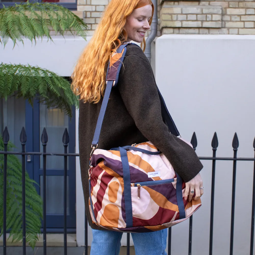 Kind Bag Weekender Tasche Abstract Caramel