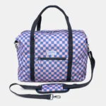 Kind Bag Weekender Tasche Checkerboard Pink + Blau