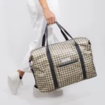 Kind Bag Weekender Tasche Dogtooth Braun