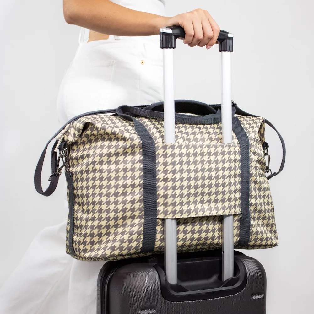 Kind Bag Weekender Tasche Dogtooth Braun