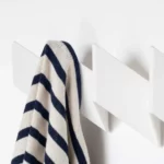 Porte-manteau mural ZigZag Peppermint Products en blanc