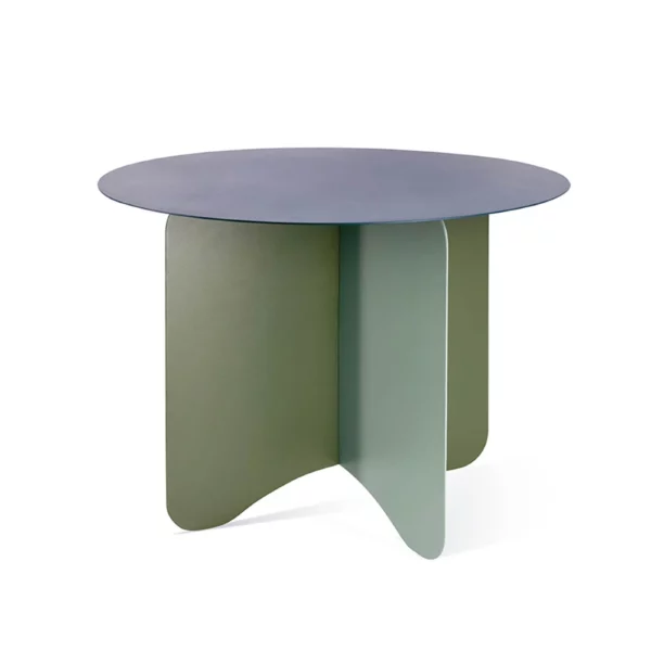 Cielo side table blue/mint