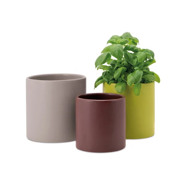 Set de 3 pots à plantes - Siena