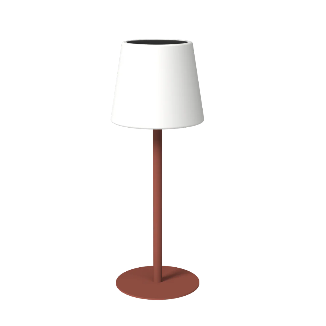 Kreafunk Arc table lamp in red