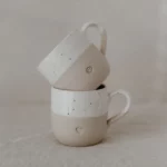 Eulenschnitt Cappuccino Tasse Smiley