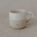 Eulenschnitt Cappuccino Tasse mit Motiv Smiley