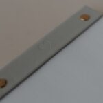 Owl cut notepad with heart motif