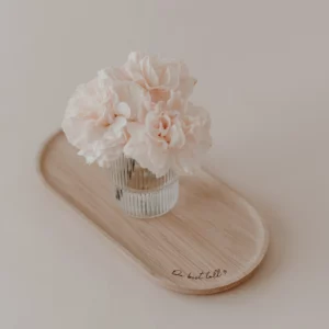 Tray You are great made of oak