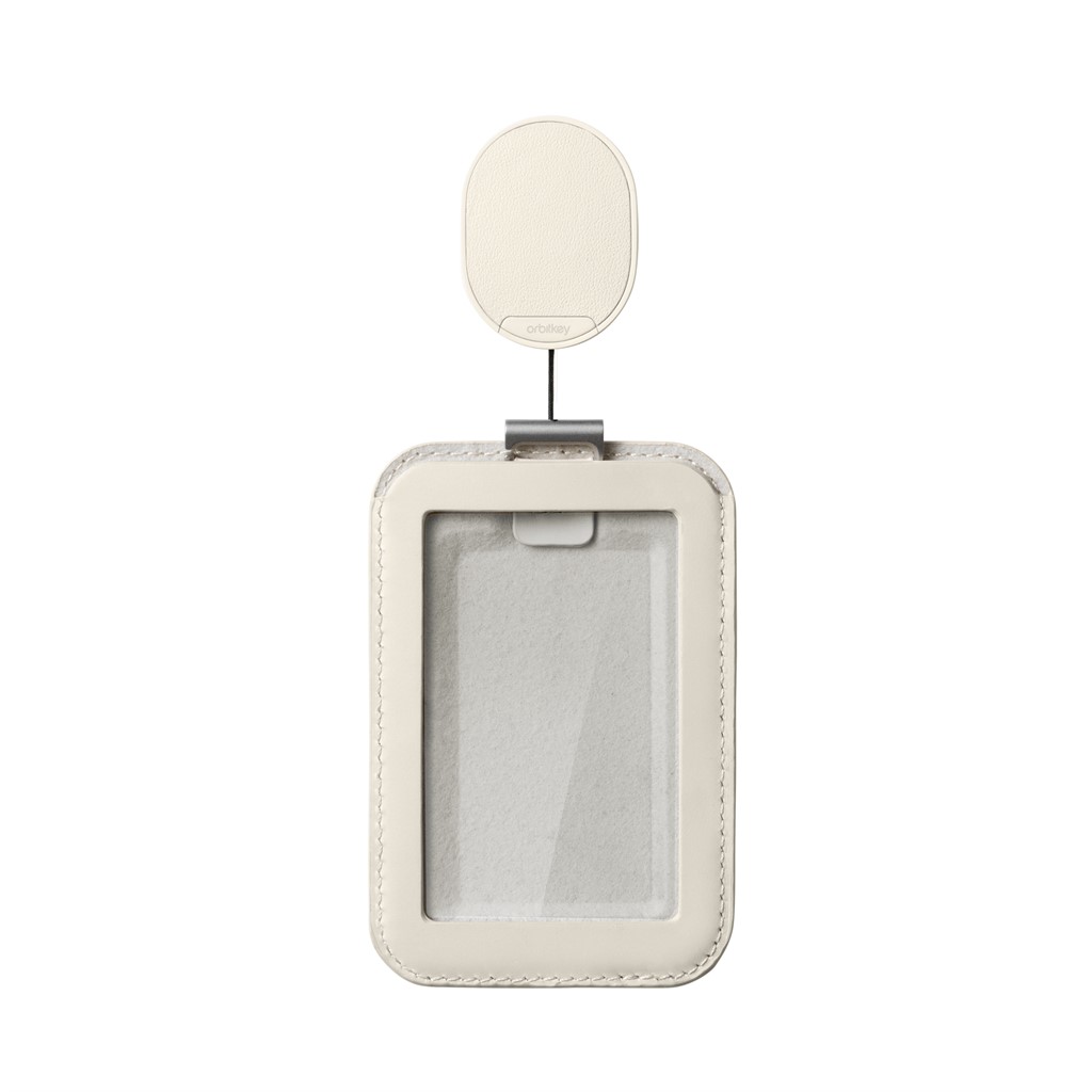 Orbitkey ID Kartenhalter in der Farbe Stone / Beige