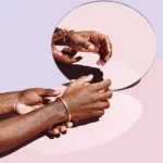 Radial Cuff Craighill gold on the hand