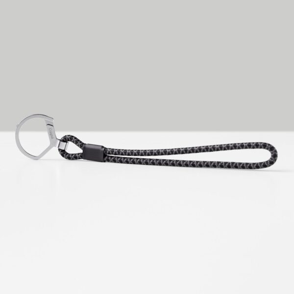 Rope Split Ring - Long Slate Gray