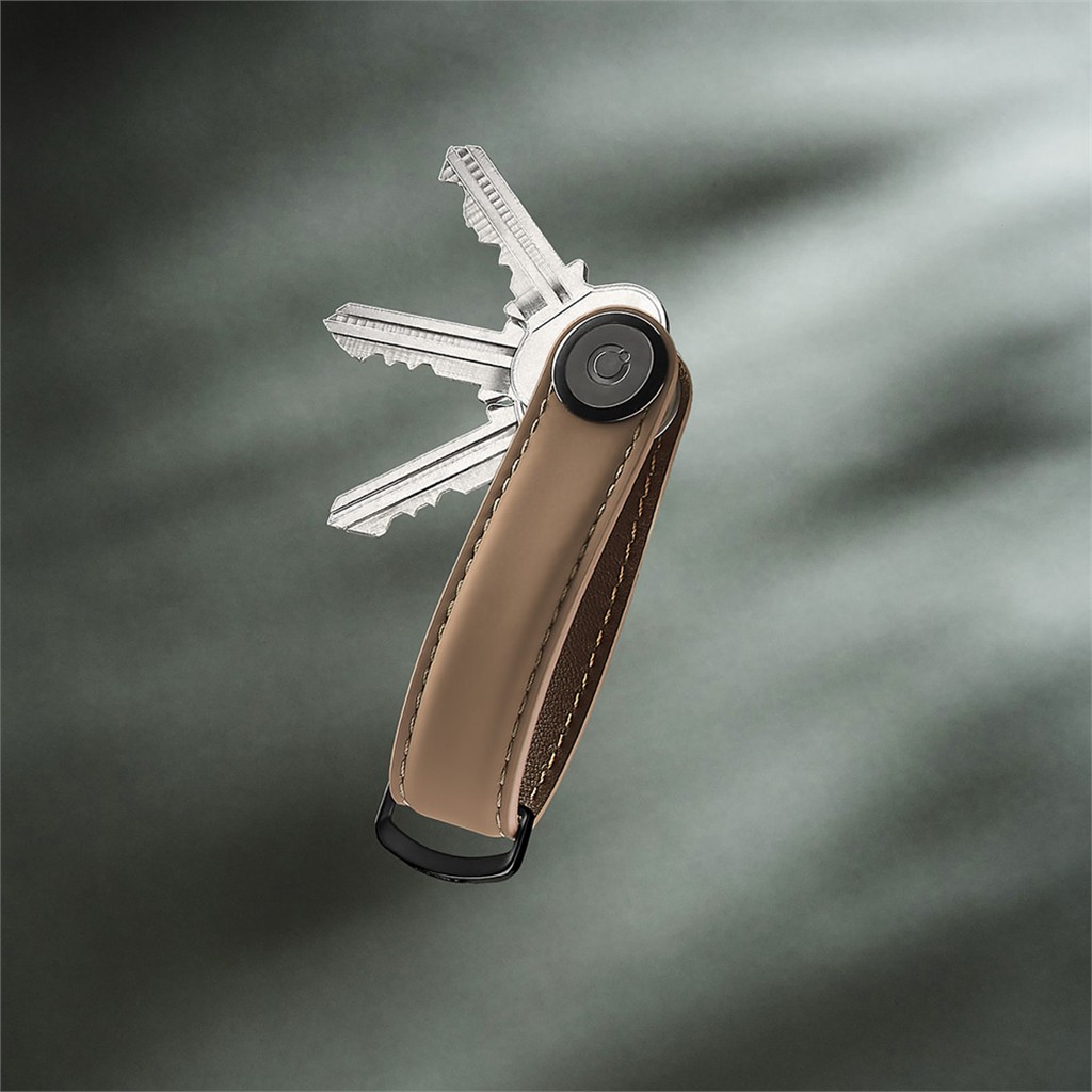 Orbitkey Key Organiser Matte Leather Matte Mocha Ansicht