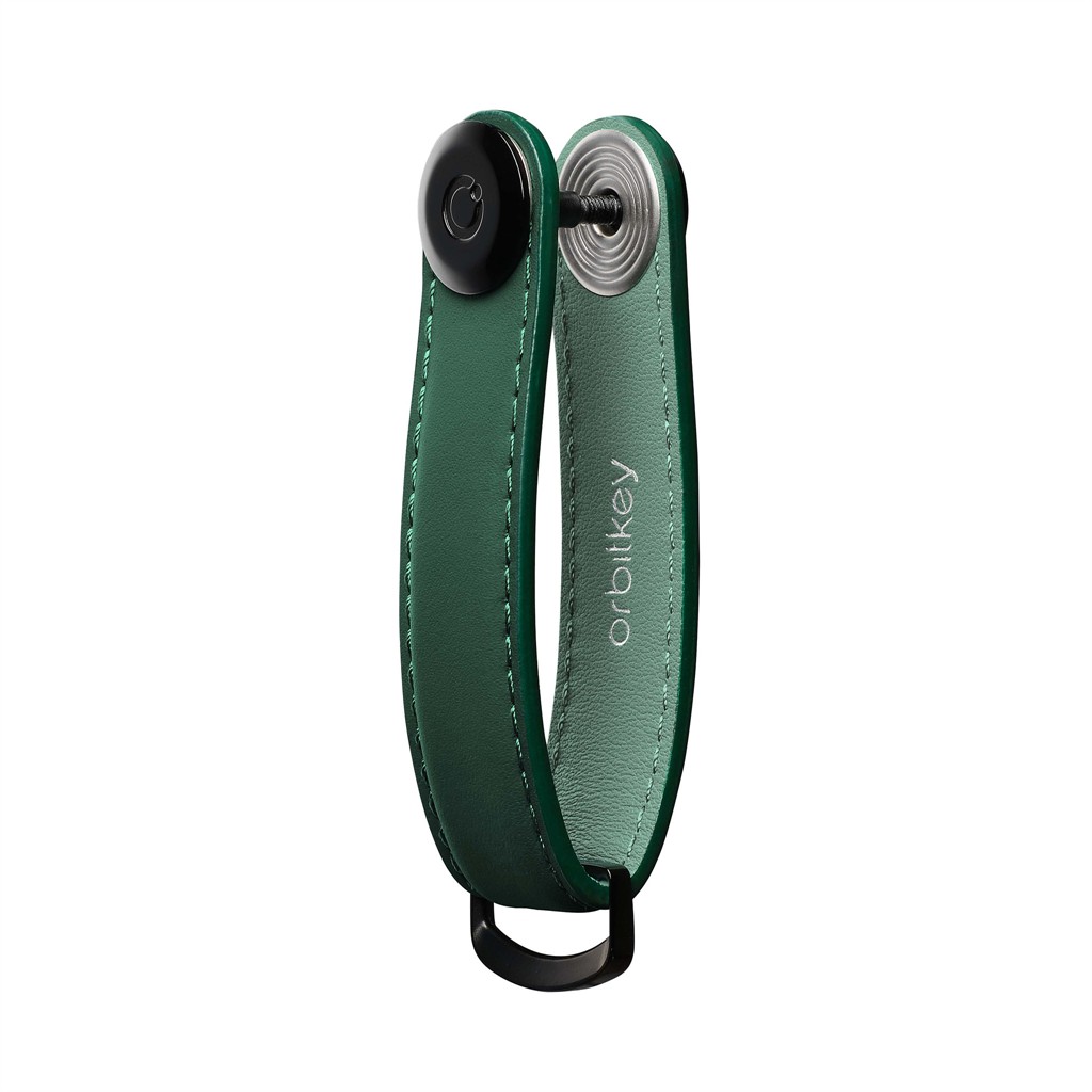 Orbitkey Key Organiser Matte Leather Matte Forest Seite