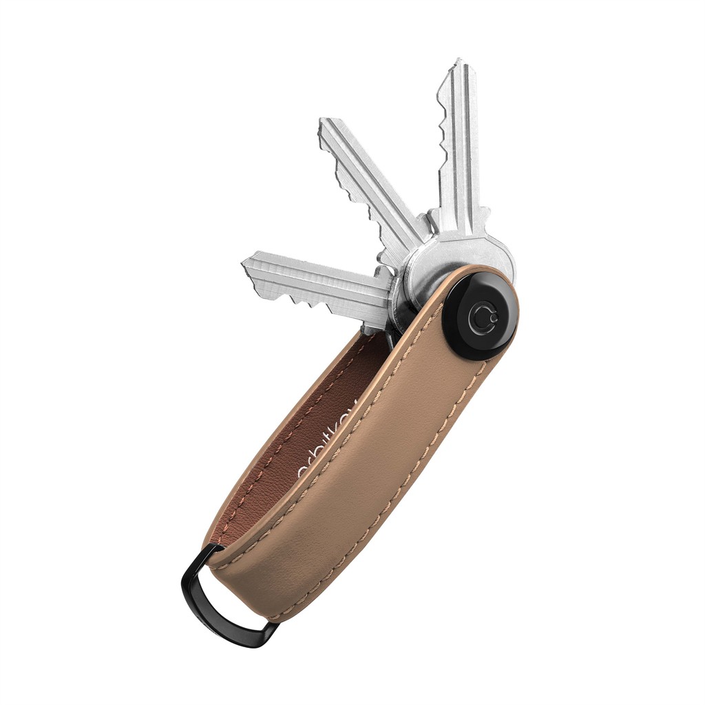 Orbitkey Key Organiser Matte Leather Matte Mocha