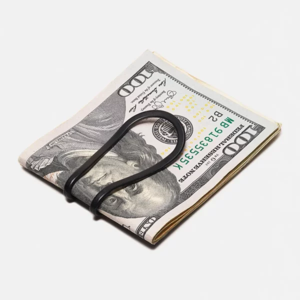Station Money Clip - Vapor Black