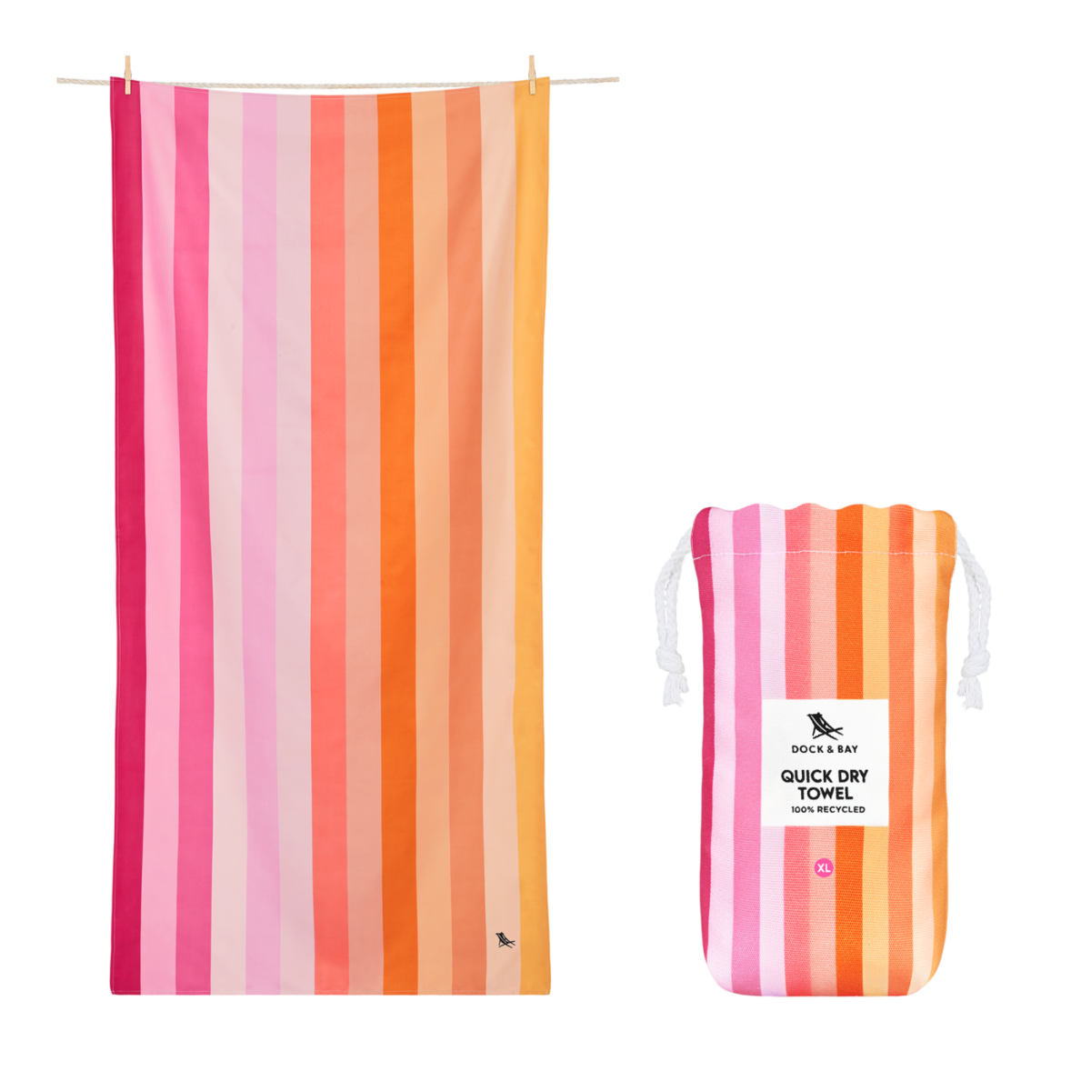 Strandtuch SUMMER Miami Sorbet XL