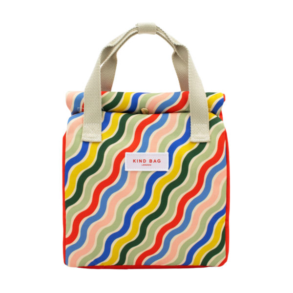 Lunch Bag - Rainbow Waves