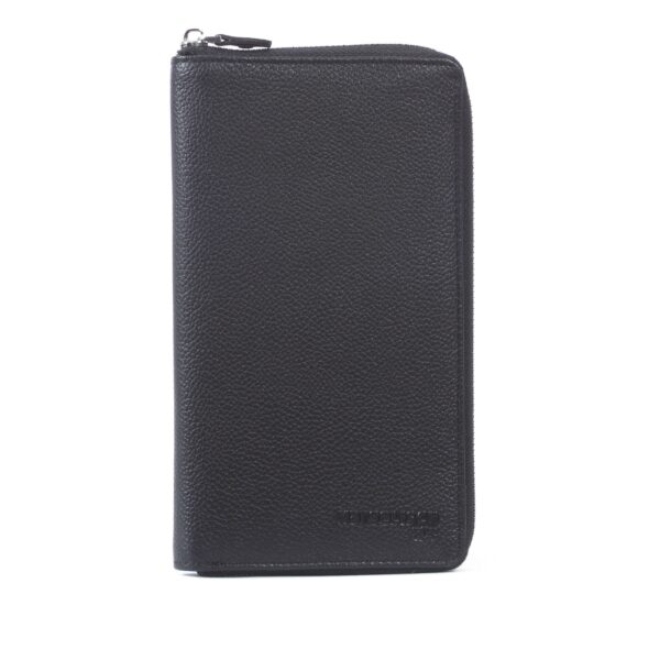 RFID leather wallet Copenhagen 1 - Black