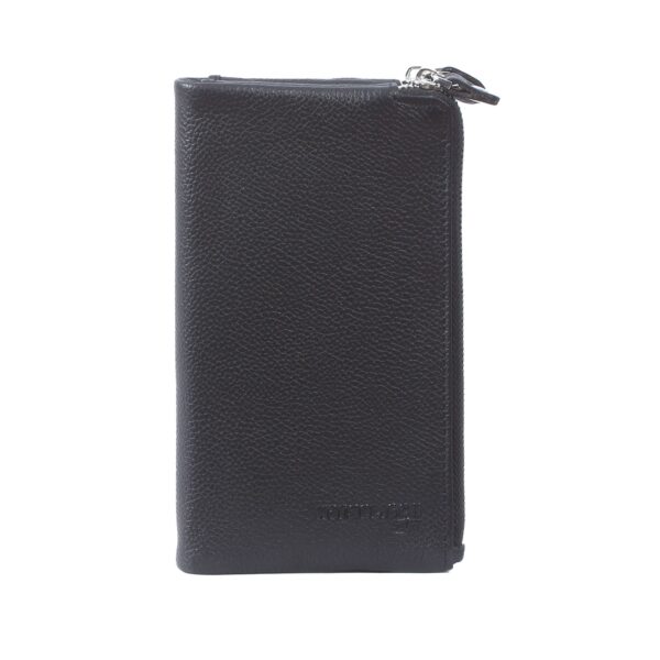 RFID leather wallet London 3 - Black