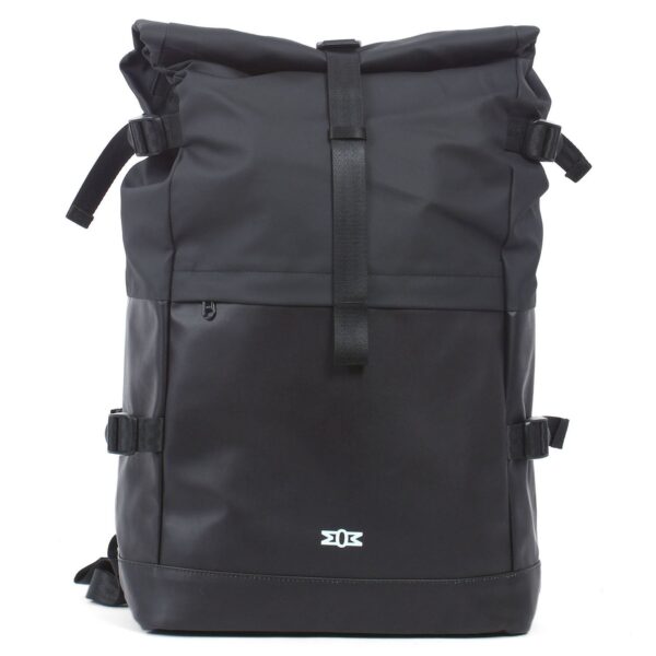 Rolltop-Rucksack Terem-001 - Schwarz