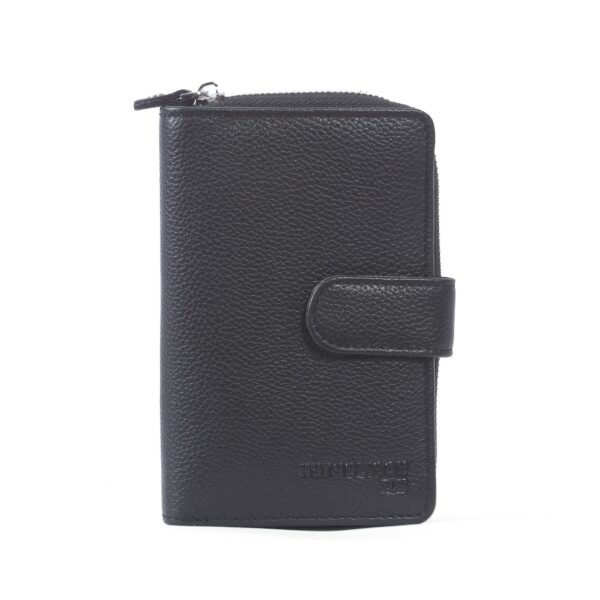 RFID leather wallet Madrid 1 - Black