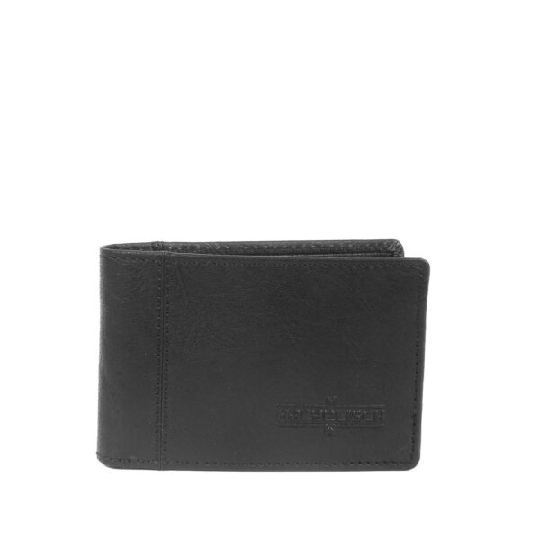 RFID leather card holder Marcello 2 - Black