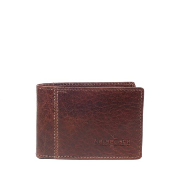 RFID leather card holder Marcello 2 - Brown