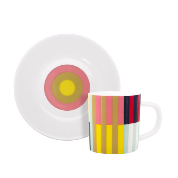 Espressotasse mit Unterteller - Havanna