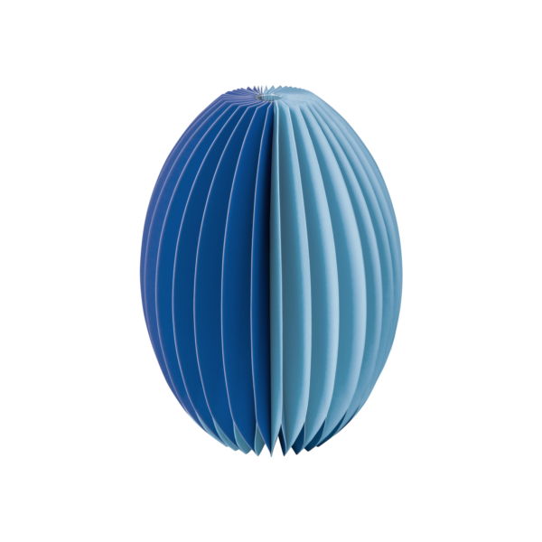 Papiervase Yuki - Blue M