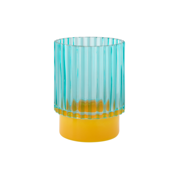 Tealight glass Lumi blue