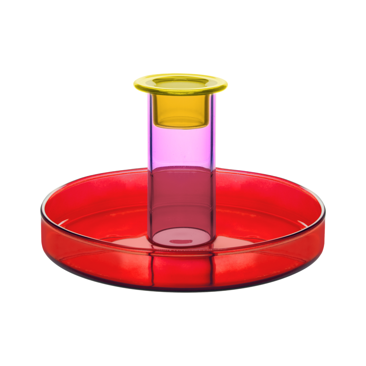 Lucy Red Candle Holder