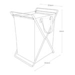 Wäschekorb TOWER mit herausnehmbarer Tasche