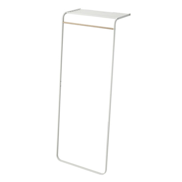 Wardrobe with TOWER shelf - White