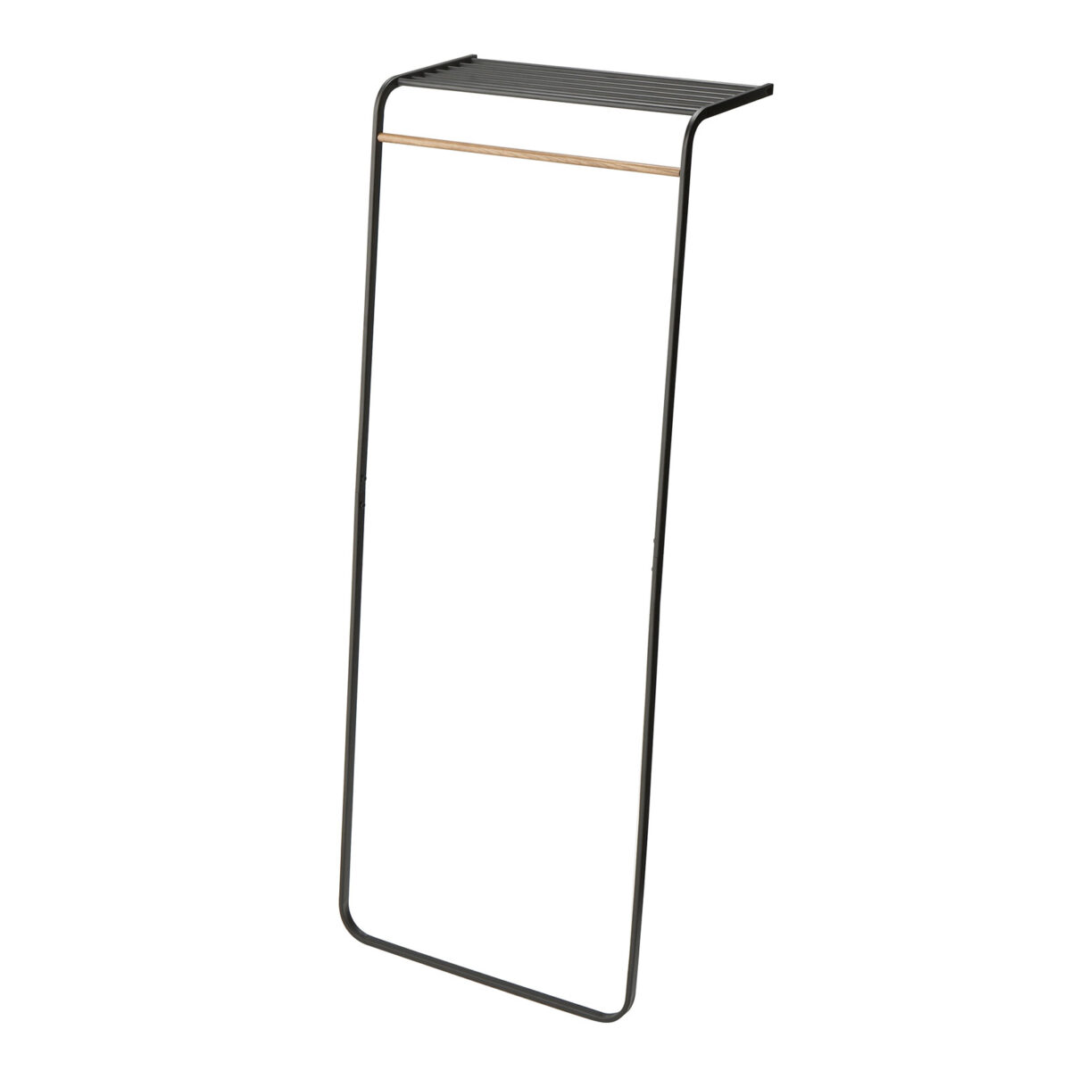 Garderobe mit Regal TOWER Schwarz