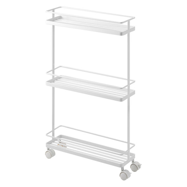 TOWER serving trolley 3 compartments - White
