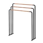 Porte-serviettes PLAIN noir