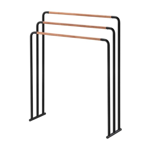 PLAIN towel rail - Black