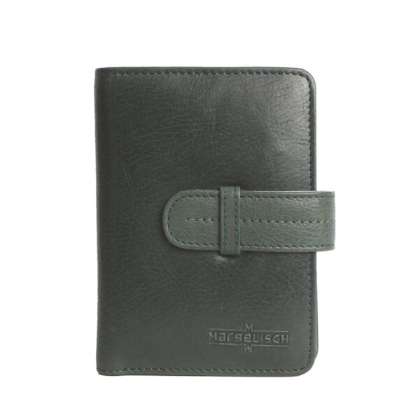 Porte-monnaie en cuir RFID Zurich 1A - Vert