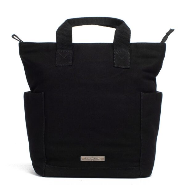 Margelisch Canvas Rucksack Tacha 1 - Schwarz
