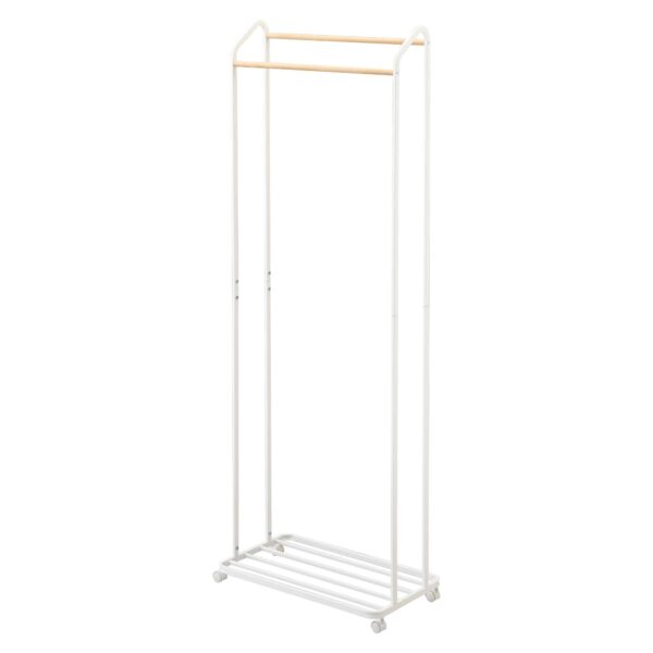 Garderobe mit Rollen TOWER - Weiss
