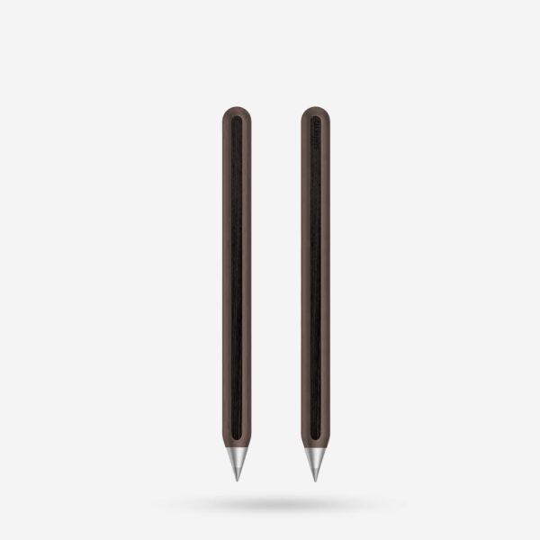 Crayon AEON Aluminium - Noyer Marron, Pointe éternelle