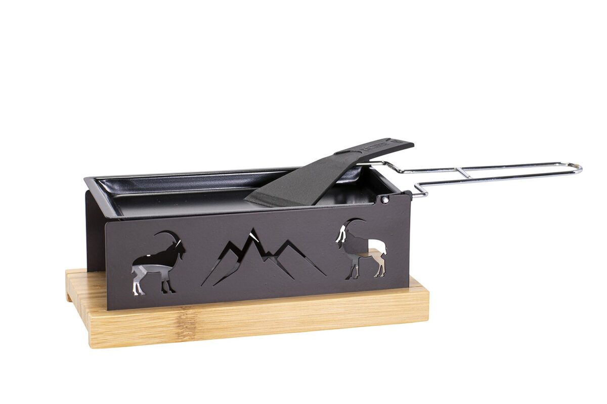 Kerzenraclette Steinbock