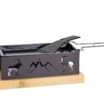 Kerzenraclette Steinbock