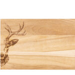 Planche en bois « Cerf » Zoom