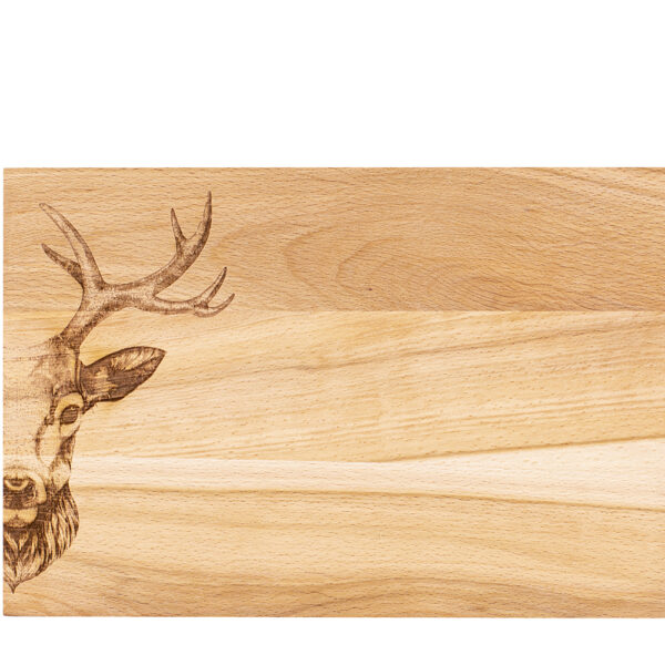 Planche en bois « Cerf » Zoom