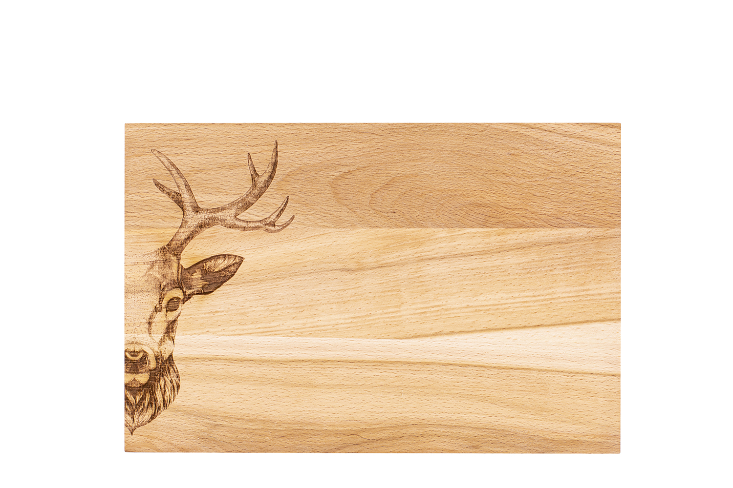 Planche en bois « Cerf » Zoom