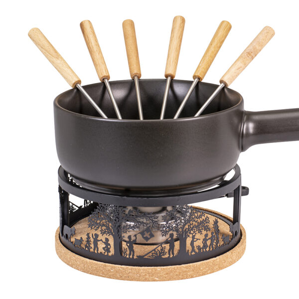 Käsefondue-Set Bergchilbi Noire