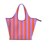 Foldable Shopping Bag – Stripes